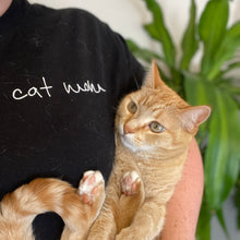 Load image into Gallery viewer, STELLASWEATS CAT MOM T-SHIRT
